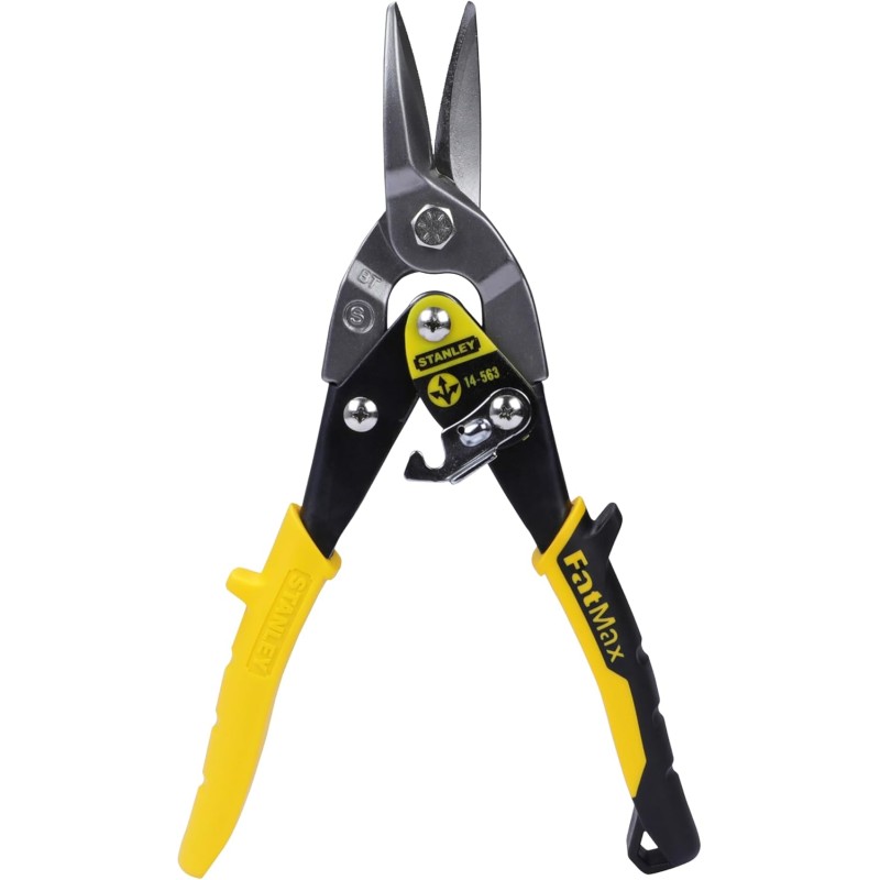 Stanley Aviation Snips - Straight Cut (2-14-563)