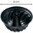 Zenker 6527 Ring or Bundt Cake Mould, Black, 25 cm, 25 cm