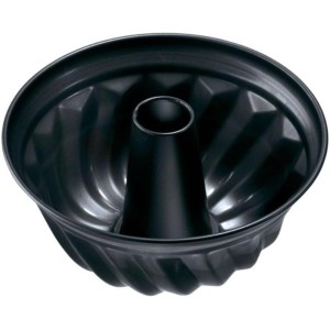 Zenker 6527 Ring or Bundt Cake Mould, Black, 25 cm, 25 cm