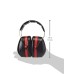 3M Peltor Optime III Earmuffs with Headband, 35 dB, Black/Red – Protection against high noise levels in industrial settings - 1x Peltor ear defender