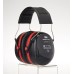 3M Peltor Optime III Earmuffs with Headband, 35 dB, Black/Red – Protection against high noise levels in industrial settings - 1x Peltor ear defender