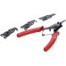 Kraftmann 454 Circlip Pliers Set, Black/Red