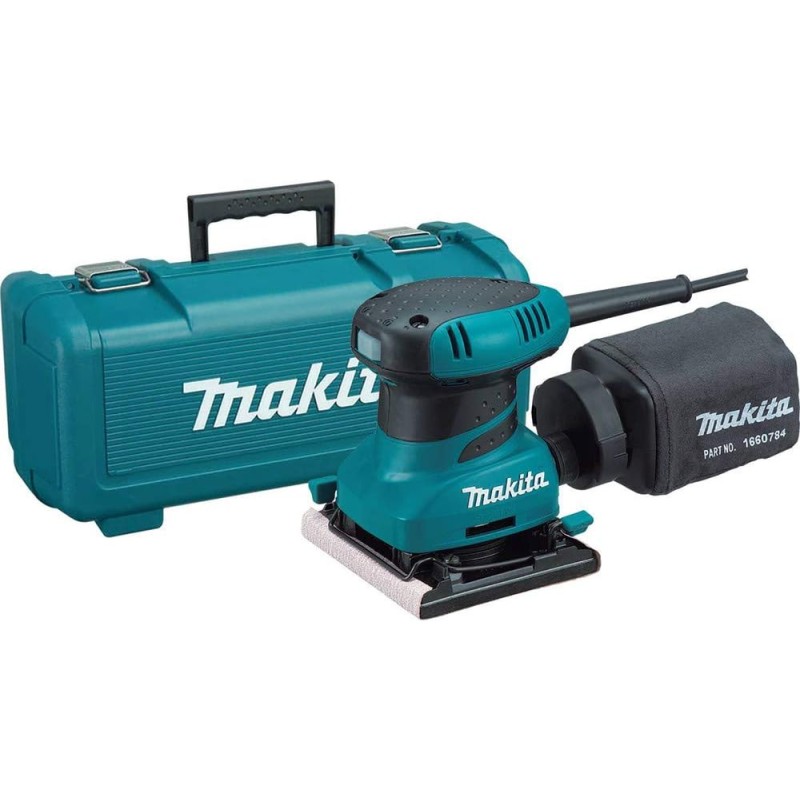 Makita BO4556K 2.0 Amp 4-1/2-Inch Finishing Sander with Case