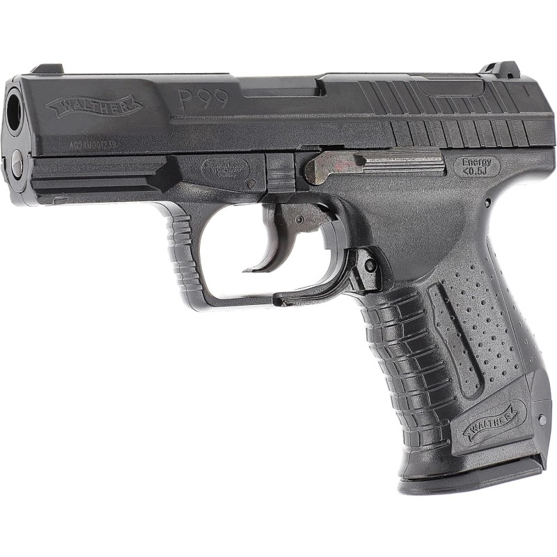Umarex Soft-Air Walther P 99 25543 Replica with Replacement Magazine, 0.5 J, Airsoft Gun