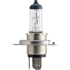 Philips headlight bulb, H4, 13.50x9.50x13.50, White
