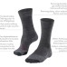 FALKE TK2 Men's Hiking Socks Medium Padding Anti-Bubble Long Warm Trekking Socks Breathable Quick-Drying Climate Regulating Odour-Inhibiting Wool Functional Material 1 Pair