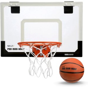 SKLZ Pro Mini Basketball Hoop - Indoor Basketball Hoop with Ball
