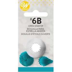 Wilton Number 6B Open Star Tip