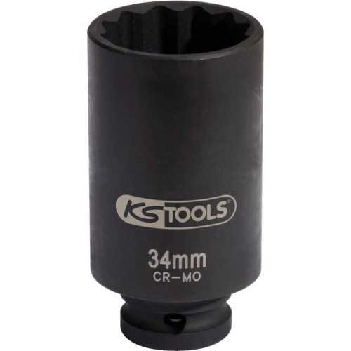 KS Tools 150.1704 Special drive shaft impact socket, 1/2