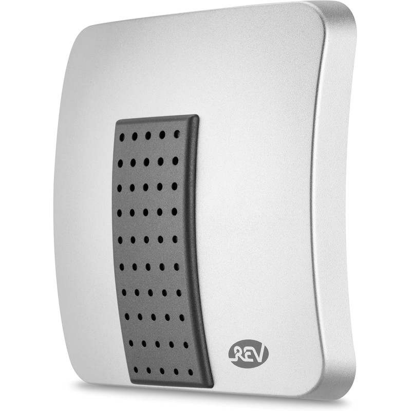 REV Doorbell - Electric Wireless Doorbell 8 Melodies 8 VAC/1 A up to 85 dB Silver