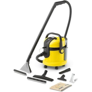 Kärcher SE 4002 washing vacuum cleaner (2-in-1 integrated spray hose, extra washing nozzle for upholstery cleaning, 230 mm working width, spray pressure 1 bar, spray quantity 1 l / min)