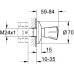 GROHE Costa Security Technology Flush-Mounted Valve Superstructure, 19854001