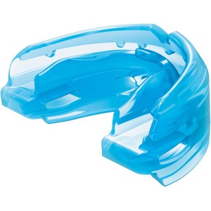 Shock Doctor - Mouthguard for Braces - Double and Simple - Medical Grade Silicone - Fits on Teeth - Martial Arts - MMA - Hockey - Mouth Guard