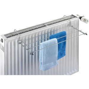 Wenko 3781010100 Chrome Radiator Dryer, 59 x 8.5 x 23 cm