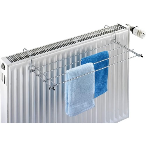 Wenko 3781010100 Chrome Radiator Dryer, 59 x 8.5 x 23 cm