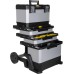 Stanley FatMax Rolling workshop made of metal-plastic 1-95-622 - Tool trolley empty - Versatile tool box for small parts and large tools
