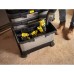 Stanley FatMax Rolling workshop made of metal-plastic 1-95-622 - Tool trolley empty - Versatile tool box for small parts and large tools