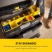 Stanley FatMax Rolling workshop made of metal-plastic 1-95-622 - Tool trolley empty - Versatile tool box for small parts and large tools