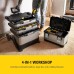 Stanley FatMax Rolling workshop made of metal-plastic 1-95-622 - Tool trolley empty - Versatile tool box for small parts and large tools