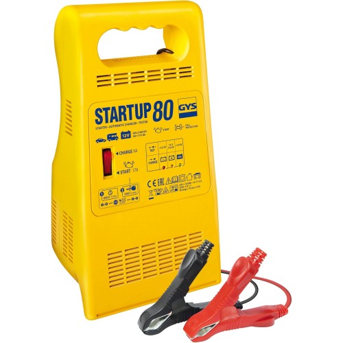 GYS Car Battery Charger Battery Charger 350 W for Car Truck Motorcycle Batteries from 40Ah 024922