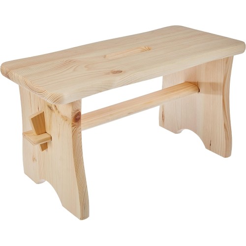 Zeller 13130 Foot Rest 39 x 19 x 20 cm Coniferous Wood