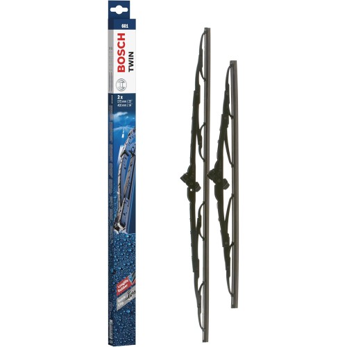 601S Bosch wipers with spoiler Twin Blades 23
