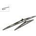 Bosch 3 397 118 324 Wiper Blade Set Twin Spoiler 653S, 650 x 400 mm