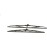 Bosch 3397118402, Wiper Blade Set Twin 531, Length: 530/450