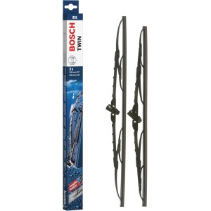 Bosch 3397118402, Wiper Blade Set Twin 531, Length: 530/450