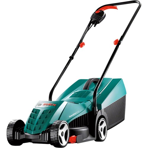 Bosch Lawnmower Rotak 32 (1200 W, cutting width: 32 cm, lawns up to 350 m², in carton packaging)