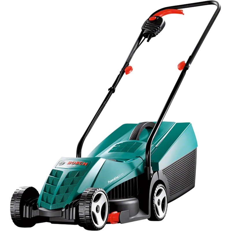 Bosch Lawnmower Rotak 32 (1200 W, cutting width: 32 cm, lawns up to 350 m², in carton packaging)