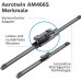 Bosch 466, Wiper Blade Set Aerotwin AM466S, Length: 650/380