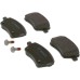 Bosch BP2697 Brake Pads - Front Axle - ECE-R90 Certification - Four Brake Pads Per Set