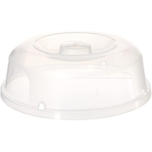 Curver microwave cover in transparent, plastic, transparent, 27 x 25 x 9 cm