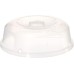 Curver microwave cover in transparent, plastic, transparent, 27 x 25 x 9 cm