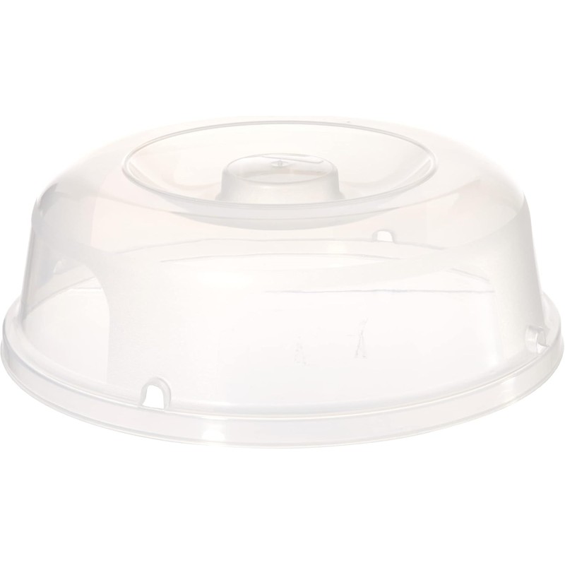 Curver microwave cover in transparent, plastic, transparent, 27 x 25 x 9 cm