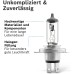 Bosch H4 Pure Light Bulb – 12 V, 60/55 W, P43t – Pack of 1