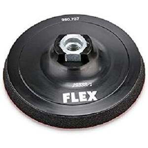 Flex Black Steamed Velcro Plate Ø125