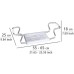 Wenko 17930100 Secura Extendable Bathtub Seat, 55-65 x 18 x 26 cm, White