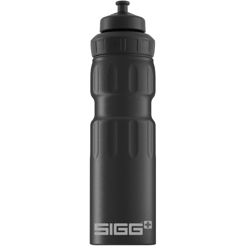 SIGG - Aluminium Sports Water Bottle - WMB Sports - With 3-Level Sports Cap - Climate Neutral Certified - Leak-Proof - Feather-Light - BPA-Free - 0.75 L