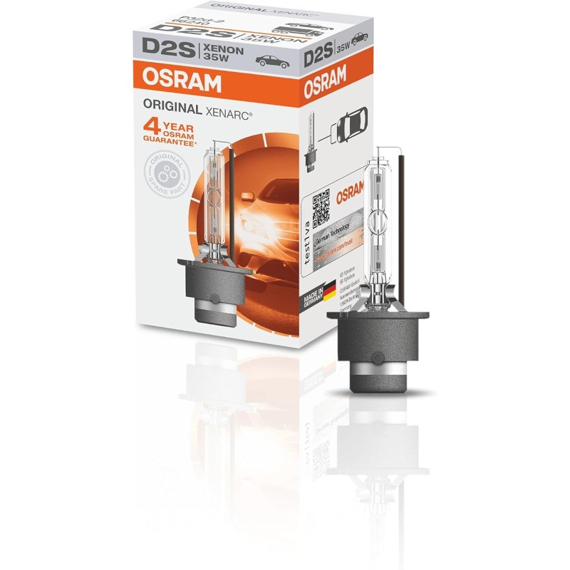 Osram XENARC ORIGINAL D2S HID Xenon burner, discharge lamp, OEM quality OEM, 66240, folding (1 piece)