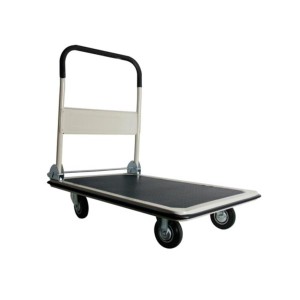 Toolland Folding Platform Trolley Steel Black Load 300kg