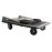 Toolland Folding Platform Trolley Steel Black Load 300kg