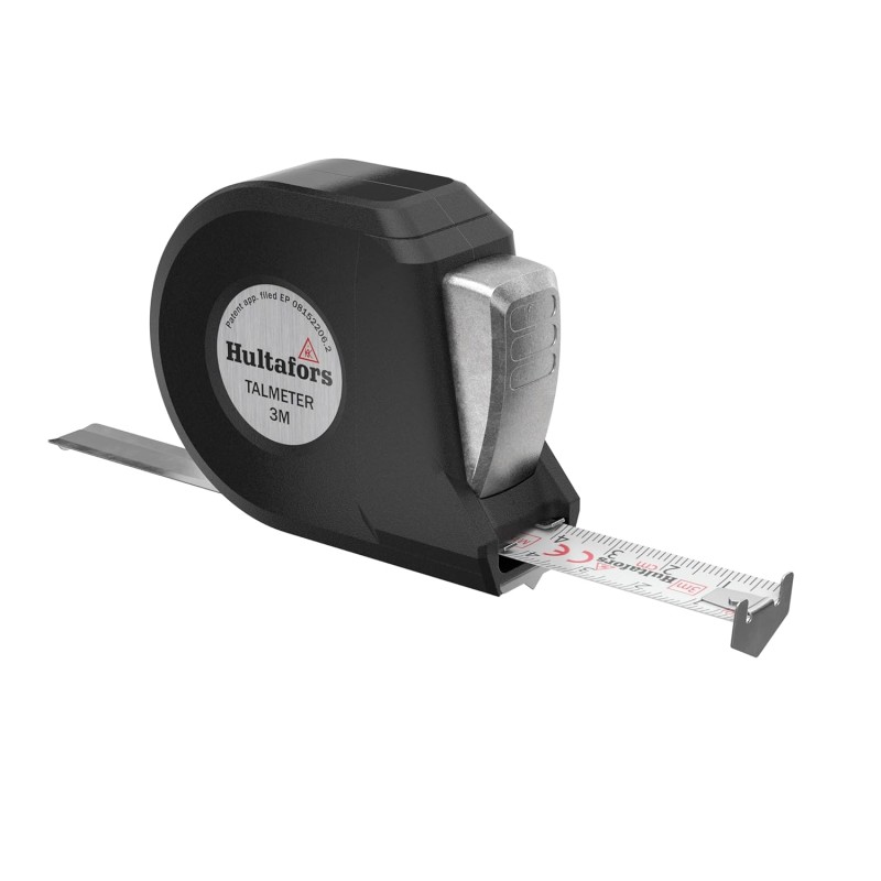 Hultafors TALM3 3m Talmeter Marking Measuring Tape - White
