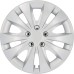 Cartrend 70277 Storm 4-Piece Wheel Trim Set with Chrome Nuts 14 Inches