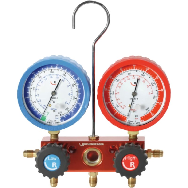 Rothenberger Kit Group manometrico 2 VIAS