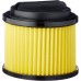 Einhell Grey Pleated Air Filter with Cap for Wet-Dry Vacuum Cleaners