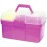 Kerbl Children’s Horse Cleaning Box, Filled, pink