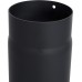 Kamino - Flam Heat Resistant Senotherm Coating Flue Pipe for Stoves, Steel Black, 150 mm