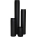 Kamino - Flam Heat Resistant Senotherm Coating Flue Pipe for Stoves, Steel Black, 150 mm